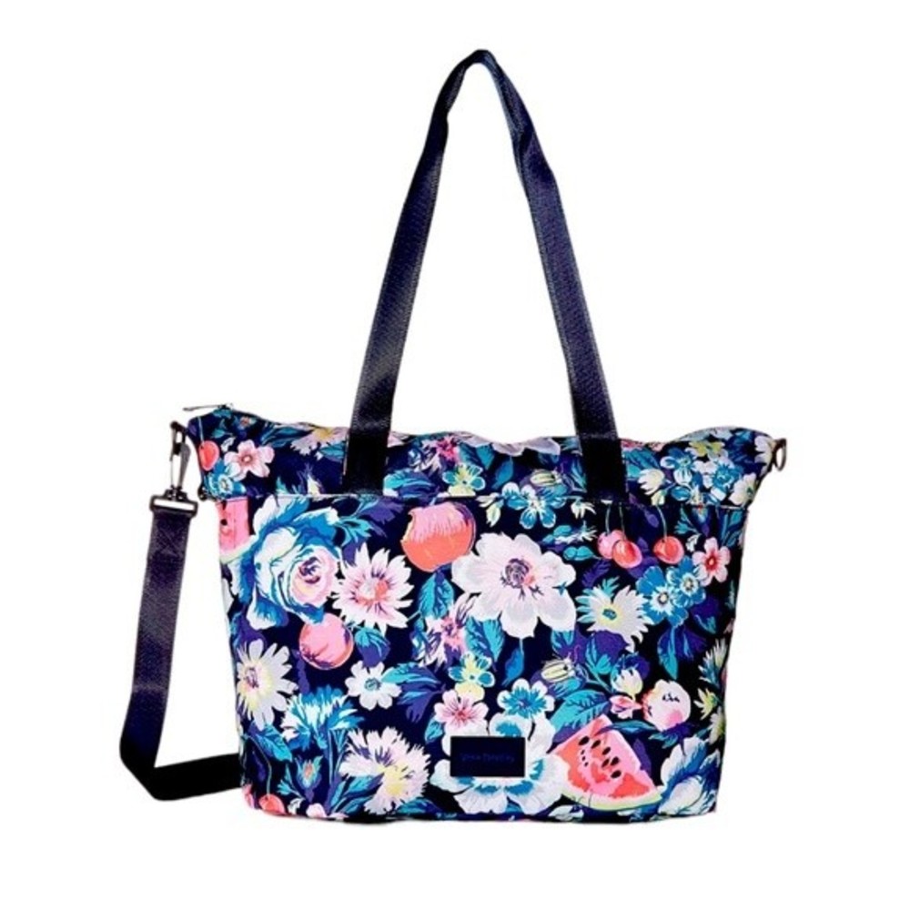 NWOT VERA BRADLEY Women's Recycled Lighten Up Reactive Tote Bag Garden Picnic